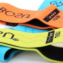 Тканевый амортизатор BOSU Fabric Band (высокое сопротивление, черный/красный)