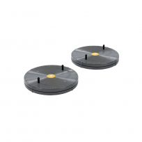 Диски BALANCED BODY CoreAlign Rotator Disc 9" (высокое сопротивление, диаметр 23 см, темно-серый)