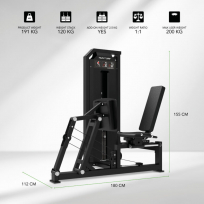 Жим ногами сидя TUNTURI Platinum V 25PVS30000