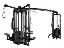 Комплекс на 6 станций HOIST с отдельной колонной для тяги HOIST Commercial Multi Jungle 6 Station - Single Pod With Stand AloNne Hi-Lo CMJ-6000-1-6175