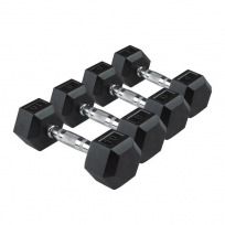 Гексагональные обрезиненные гантели ULTRAGYM UG1013 27,5-40 кг