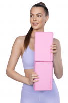 Блок для йоги ULTRAGYM UG-AS1235A (розовый)