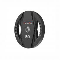 Диск полиуретановый с двумя хватами ULTRAGYM UG2030С 10 кг