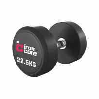 Гантельный ряд обрезиненный IRON CORE Standard IC1012 12.5-35 (10 пар 12.5-35 кг)
