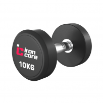 Гантельный ряд обрезиненный IRON CORE Standard IC1012 2.5-25 (10 пар 2.5-25 кг)