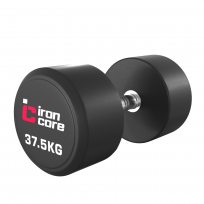 Гантельный ряд обрезиненный IRON CORE Standard IC1012 27,5-37,5 (5 пар 27.5-37.5 кг)