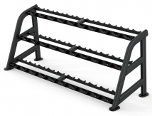 Cтойка для гантелей XENJOY Triple-layer Dumbbell Rack J7153A (15 пар)