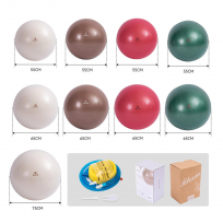 Мяч для йоги BLOOM LB7051/65/WH белый 65 см