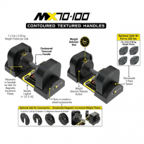 Гантели наборные MX SELECT Evo Contoured Dumbbells MX70-100