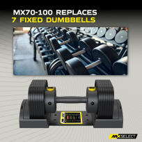 Гантели наборные MX SELECT Evo Contoured Dumbbells MX70-100