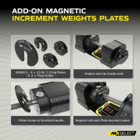 Гантели наборные MX SELECT Evo Contoured Dumbbells MX70-100