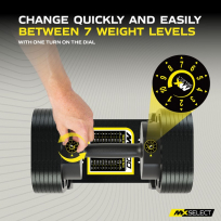 Гантели наборные MX SELECT Evo Contoured Dumbbells MX70-100
