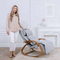 Массажное кресло-качалка ERGONOVA MeTime Grey