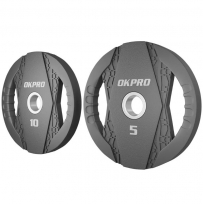 Диск олимпийский обрезиненный OKPRO 1,25 кг