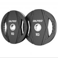 Диск олимпийский обрезиненный OKPRO 2,5 кг