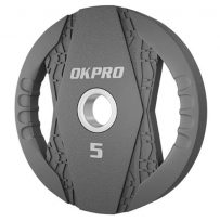 Диск олимпийский обрезиненный 15 кг OKPRO
