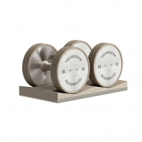Набор гантелей с горизонтальной стойкой TECHNOGYM Personal Dumbbells Horizontal Full Set