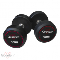Гантели полиуретановые QUANTUM FITNESS (PANGOLIN FITNESS) QDB01 2.5-50 кг (20 пар)