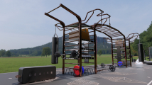 Двойная уличная мультистанция с рукоходом DESIRE FITNESS Open Air Quattro Double