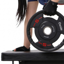 Полиуретановый олимпийский диск OXIDE FITNESS OWP02 20 кг