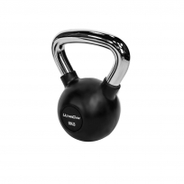 Гири обрезиненные с хромированной рукояткой ULTRAGYM UG-AS1009 16 кг