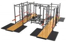 Функциональная рама IMPULSE FITNESS Mega Space 6MS-01