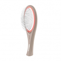 Массажная расческа с миостимуляцией YAMAGUCHI EMS Hair Brush Сappuccino