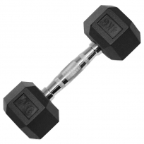 Гантели обрезиненные гексагональные OXIDE FITNESS ODB04 (от 32.5 до 40 кг)