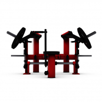 Жим от груди лежа со сведением с независимыми рычагами GYM80 Pure Kraft 4331