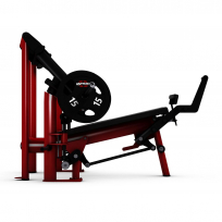Жим от груди с отрицательным наклоном 12° с независимыми рычагами GYM80 Pure Kraft 4346