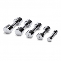 Набор хромированных гантелей TECHNOGYM Chrome Dumbbell 2 кг